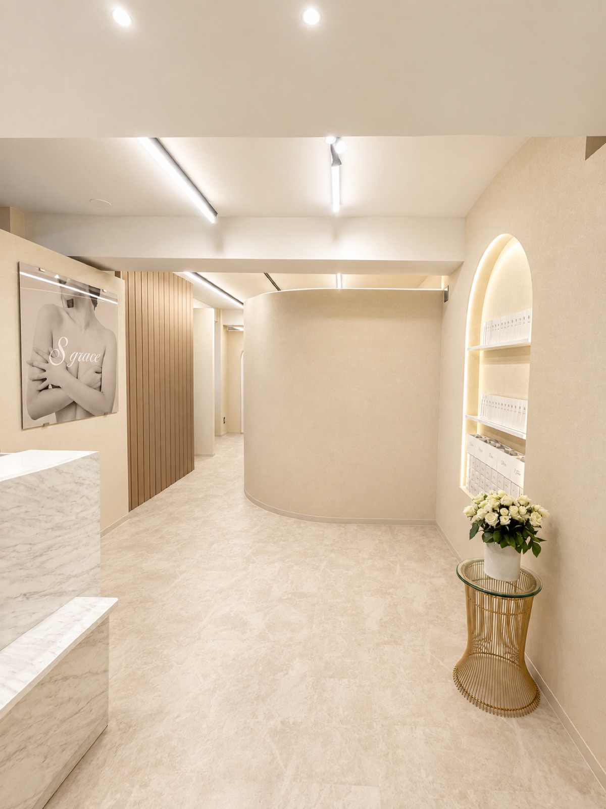 S.grace 梅田店 受付・エントランス